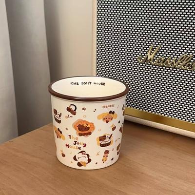 Originale Cartoon-Tasse, Hochwertige Haushalts-Trinkwasser-Keramiktasse, Handliche Kaffeetasse mit großem Fassungsvermögen, Geschenkbox