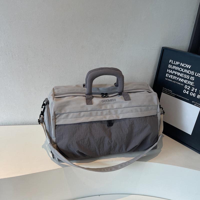 Large Capacity Handbag, Men's Dry Wet Separation Sports and Fitness Bag, High-end Sense, Short Distance Travel Bag, Women's Travel Luggage Bag