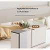 1Pcs Over The Door Coat Hook Rack 5/7 Sturdy Wood Knobs No Drill Installation For Hanging Bags Coats Towels In Entryway Bedroom