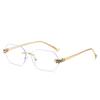 Zinc Zinc Alloy Men Polarized Sunglasses Lightweight Women Anti-UV Eyewear Anti Blue Light Glasses  Outdoor