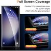 UniqueMe [2+2+1Pack] Compatible for Samsung Galaxy S23 Ultra 6.8 inch Screen Protector Flexible TPU, Camera Lens Protector with Installation Frame,