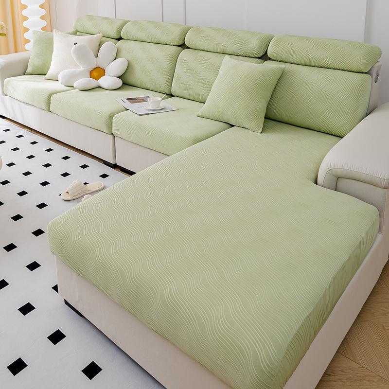 

Эластичный полосатый водонепроницаемый чехол для дивана с защитой от кошачьих лап, полный комплект, летний чехол для сиденья дивана, универсальный чехол на четыре сезона 60-80cm*65-90cm*5-20cm