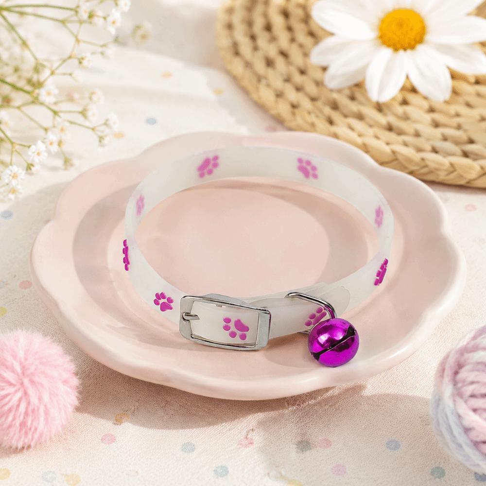 Adjustable Cat Collar Anti-Loss Pet Collar with Bell Pet Supplies Dog Collar Small Cats