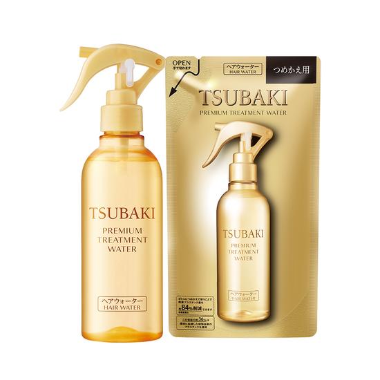 Tsubaki Premium Treatment Water 210ml Special Offer (+200ml Refill)