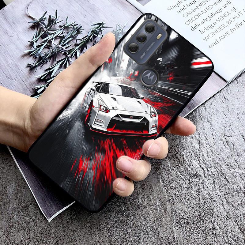 Phone Case For Moto G85 G55 G05 G14 G75 G31 G50 G10 G20 G30 G60 G13 G32 G84 G54 G53 G72 G24 Power Japan Car Anime