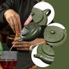 Chinese Clay Teapot with Lid Portable Kung Fu Tea Pot Zisha Kettle for Farmhouse Christmas Home