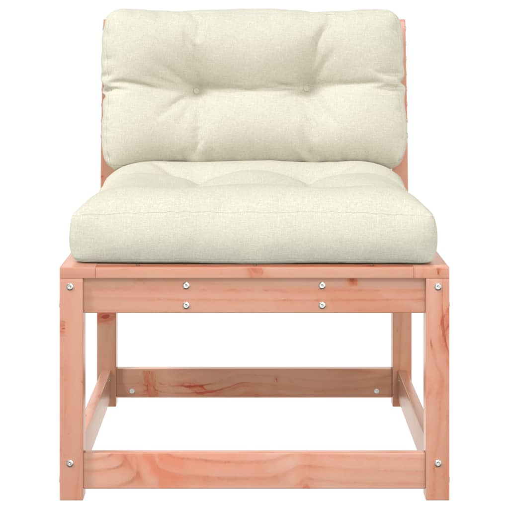 Vidaxl Sofa Ogrodowa Z Poduszkami, Lite Drewno Daglezjowe