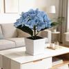 Artificial Hydrangea Flower Plant With Realistic Touch For Home Decor And Wedding Centerpieces