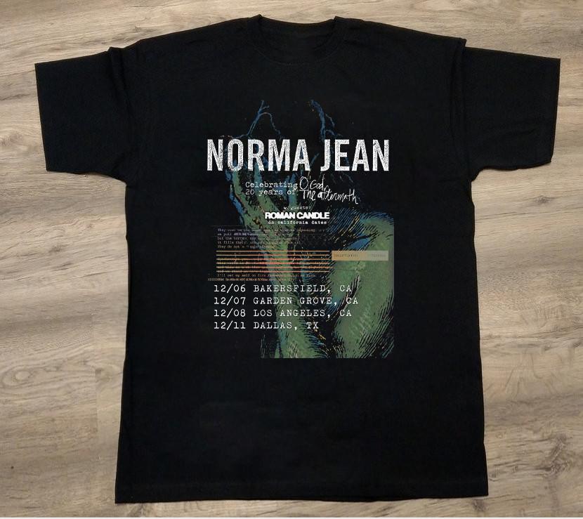 Norma Jean O' God The Aftermath December 2025 Tour T-shirt S-5XL T164