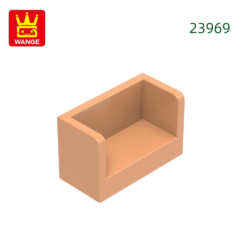 

162Pcs/Lot 23969 Panel 1X2X1 Rounded Corner 2Sides Constructing Blocks MOC Accessories Compatible featuring Brick Children Playthings about 162pcs