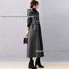 Japanese Style Versatile Hooded Patchwork Mid-length Dress - New & High-Quality