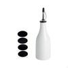 Cooking Oil Bottle Olive Dispenser Ceramic Elegant Appearance with Lid Vinegar Can Shoyu