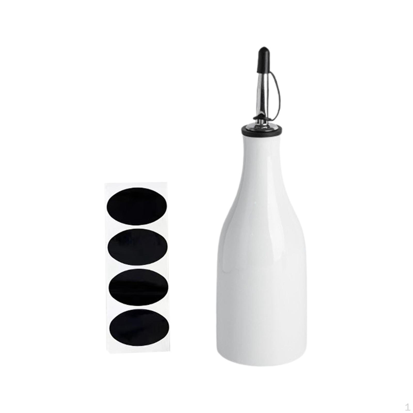 

Пляшка для олії Оливковий дозатор Керамічний Елегантний вигляд з кришкою Оцетник Соєвий соус