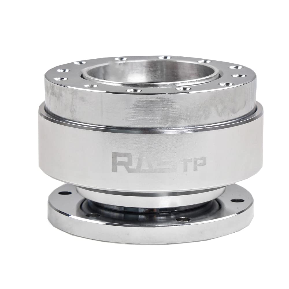 

MUTEKI Рулевой босс Быстросъемный Алюминиевый сплав Устойчивый к коррозии Прочный Универсальная установка Легко снимаемый Руль (Серебряный)