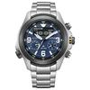 PROMASTER 200m Waterproof Light Powered Quartz Movement Stainless Steel Strap Watch JV1006-51L