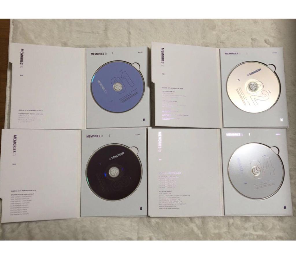 [USED] BTS Memories OF 2018 Blu-ray JAPAN FC