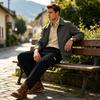 Men's Casual Cargo Pants Straight Leg Long Pants for Everyday Wear