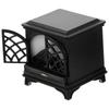 Mini Plastic Luminous Fireplace Miniature House Accessories Mini Fireplace Decoration for Tiny House DIY Craft Prop