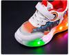 LED Cartoon Mesh Sportschuhe für Kleinkinder & Jungen - Atmungsaktive Leuchtende Sneaker für Frühling & Herbst