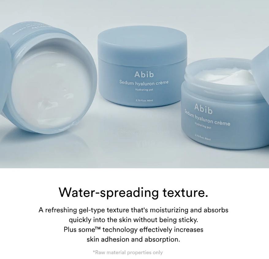 Sedum Hyaluron Creme Hydrating Pot