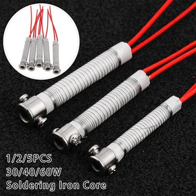 Heat Metalworking Accessory 220V 30W40W60W Weld Equipment Soldering Iron Core Heating Element Replacement Welding Tool