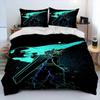 Final Fantasy Series Games Bedding Set Boys Girls Twin Queen King Size Duvet Cover Pillowcase Bed Boys Adult Home Textileextile