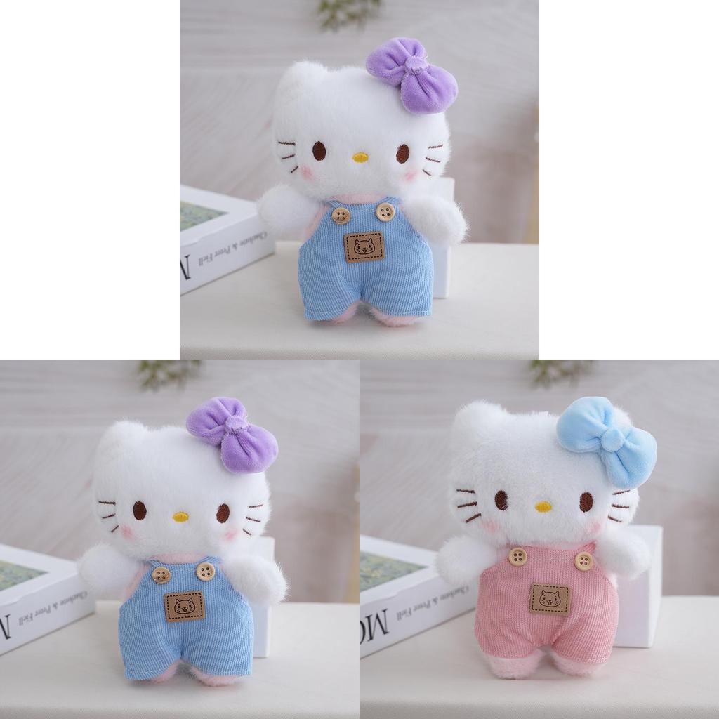 Portachiavi di Peluche con Bambola Gatto Carina per Decorazione Borsa e Regali