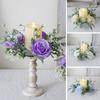 25cm Scene Setting Valentine's Day Candle Decoration Party Mini Wreath Noble Home Decor Table Decorations Multi-Color