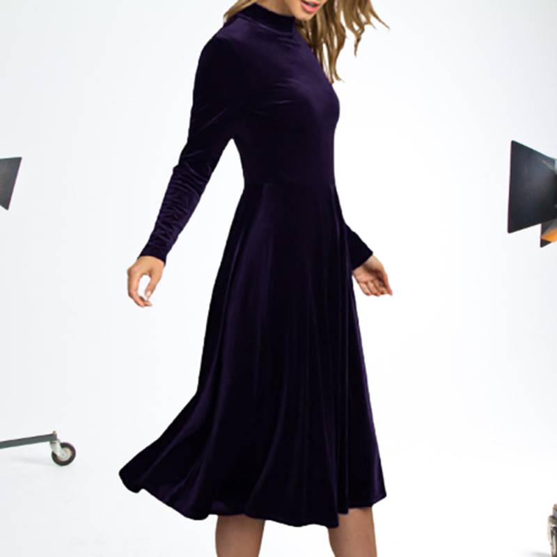 Flare Swing Party Skater Midi Dress 