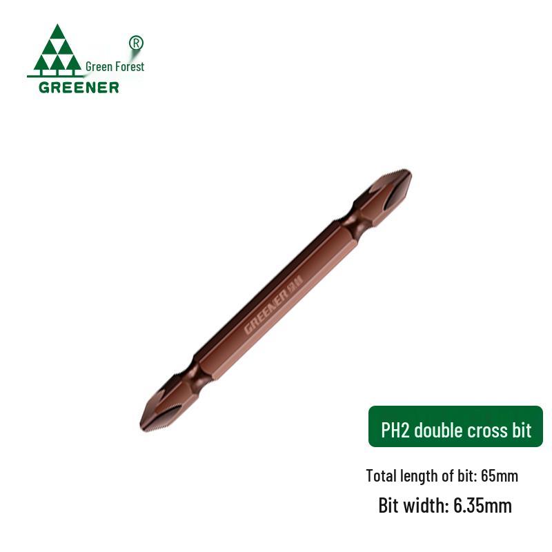 

Green Forest Magnetic Phillips Head Electric Screwdriver Set - Industrial Grade, High Hardness, Super Hard, Strong Magnetic