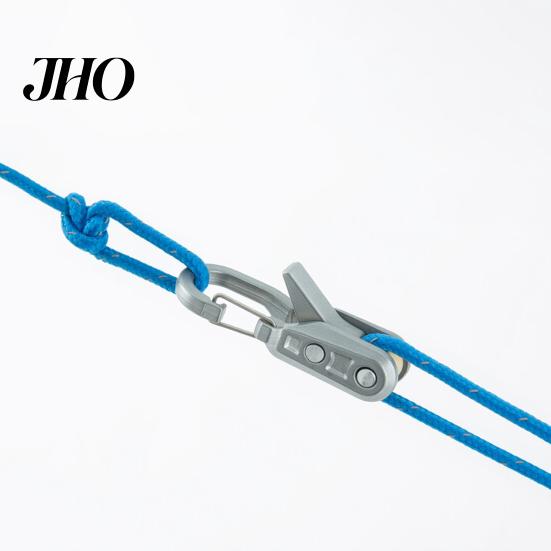 Weather-resistant Rope Tensioner 2/6/8/10/12/16/20Pcs with Roller Cord Heavy Duty Metal Outdoor Backpacking Hiking Boating Camping Guyline Adjuster