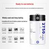 C-Type 2750mAh 1.2V Rechargeable Battery for Water Heaters and Gas Stoves