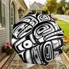Native American Totem Pole Inspired Umbrella: A Unique Blend of Art and Functionality - Perfect for Outdoor Adventures, Travel Essentials 045