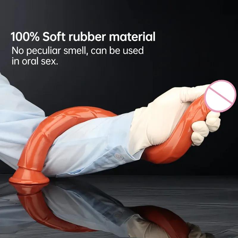48 * 3.8cm Extra Large Anal Strip SM Anal Stopper Male Extra Long Dildo Deeply Dilated Anal Strip Male External Anus Whip Anal