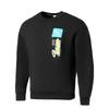 Puma Sweatshirts Men's Black Crew Neck Moderate Regular 536303-01