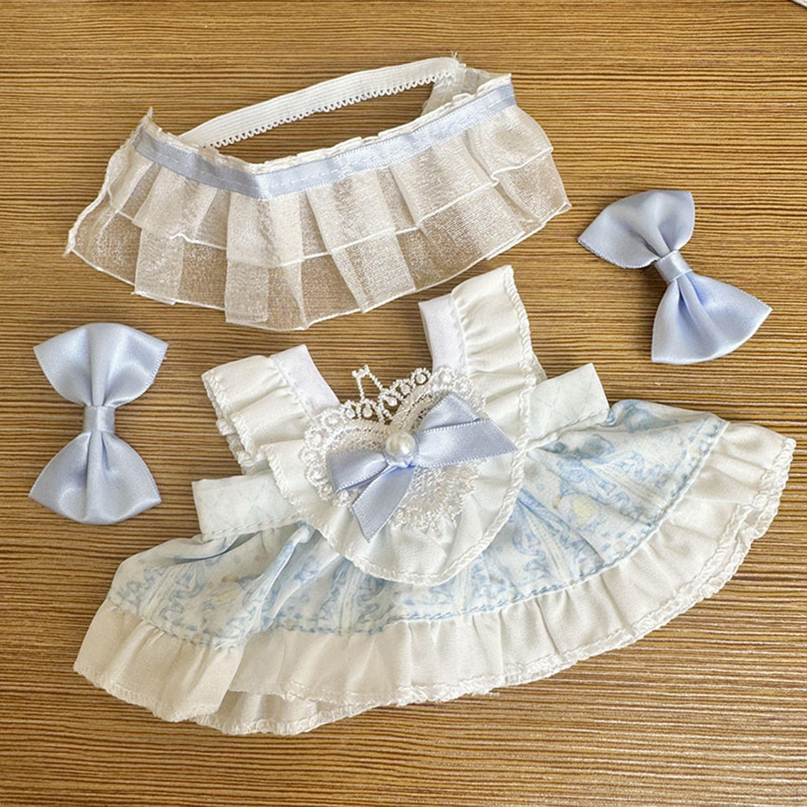 

Adorable Duck Plush Doll Clothing Set for 15cm Toy Sea Dress