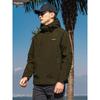 Yingjuelun Outdoor Casual Hooded Jacket Men's 2025 New Windproof Workwear Coat Autumn and Winter Top D