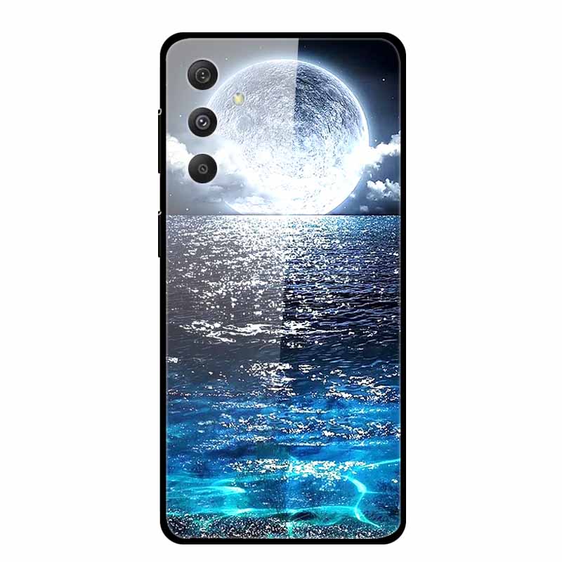 For Samsung Galaxy S25 Plus Case Hard Back Cover Tempered Glass Case For Samsung S25 Plus M55 A16 5G Phone Case Soft TPU Bumper
