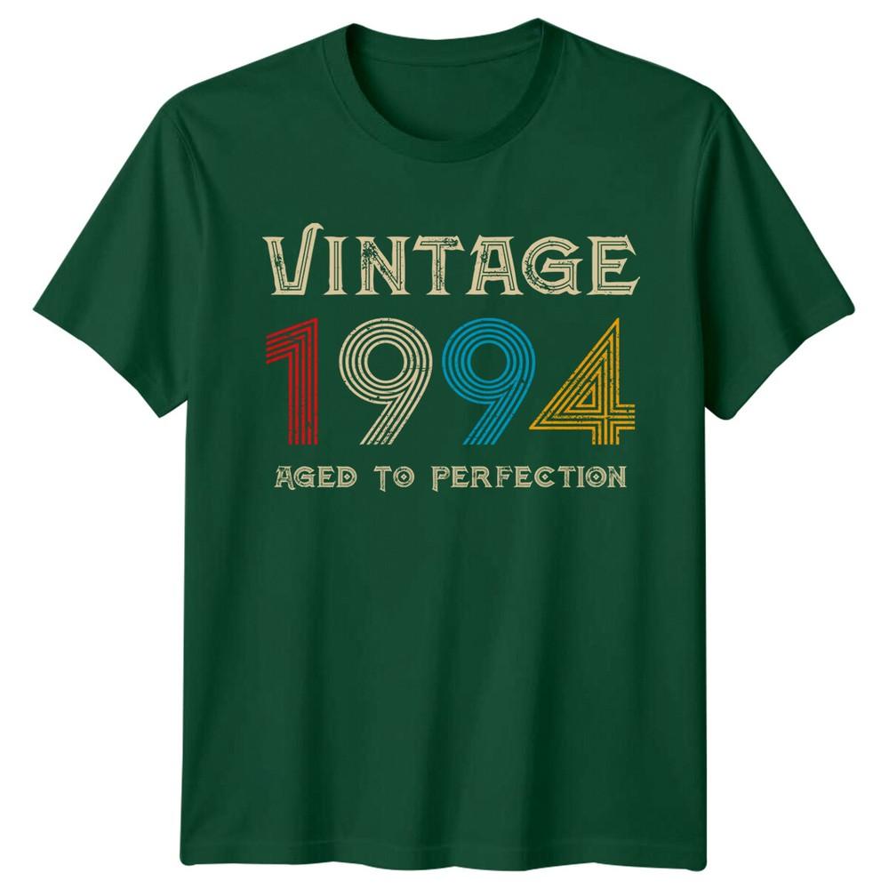 Vintage 1994 Aged To Perfection Unisexs T Shirt 32nd Birthday Gift S