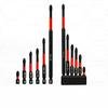 6Pcs S2 Strong Magnetic Phillips Screwdriver Bit Set Long Hex Shank Extension Rod