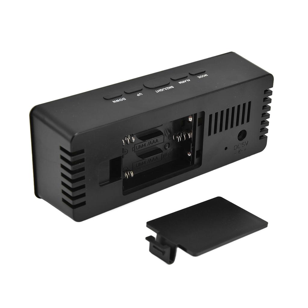 LED Clock Multifunctional USB Powered 3 Lighting Modes Snooze Time Celsius Fahrenheit Display Digital Alarm Clock