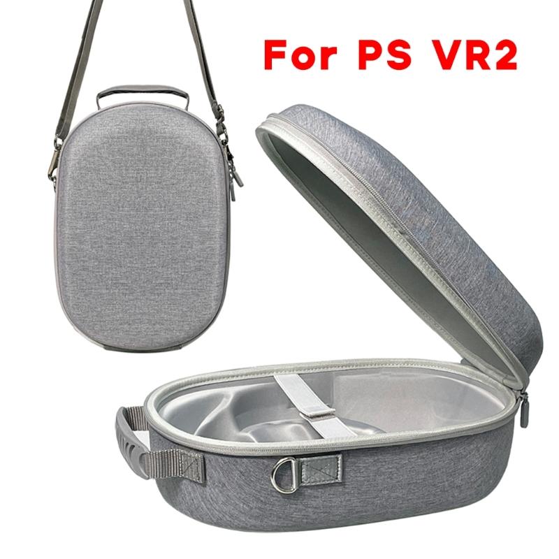 Heavy Duty Carrying Case Travel Bag for PS VR2 Storage Bag with Shoulder Strap Gaming Headset Storage Bag Handbag