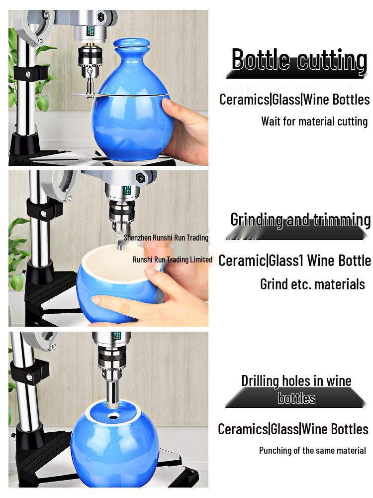 Multi-Functional Glass and Ceramic Cutter for Bottles and Pots