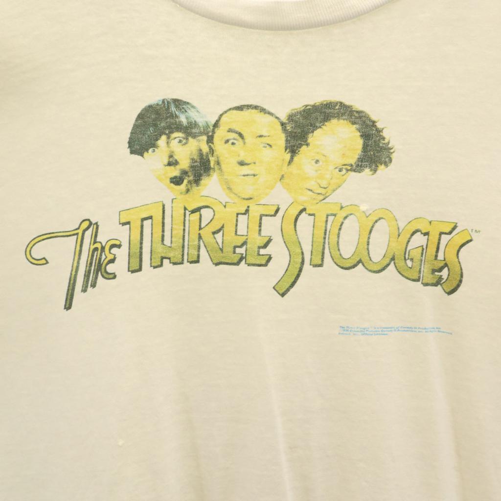 OLD 90s The Three Stooges Comedians Short sleeve Single stitch T-shirt Men's Used
