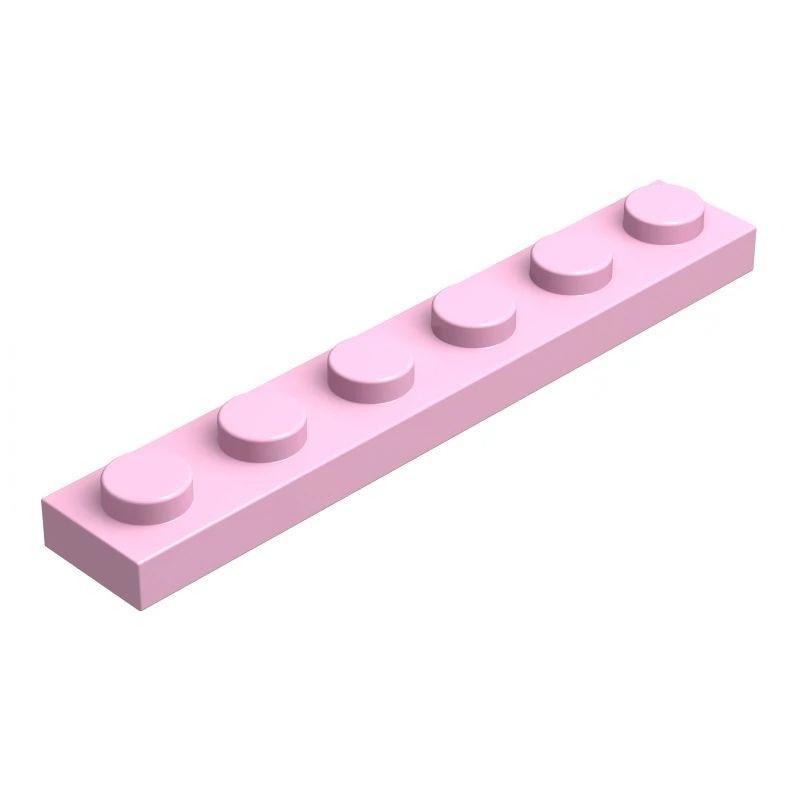 10PCS Puzzle Particle 3666 1X6 Plate Building Blocks Kit High-Tech Board House Bricks Particle Idea Toys Gifts