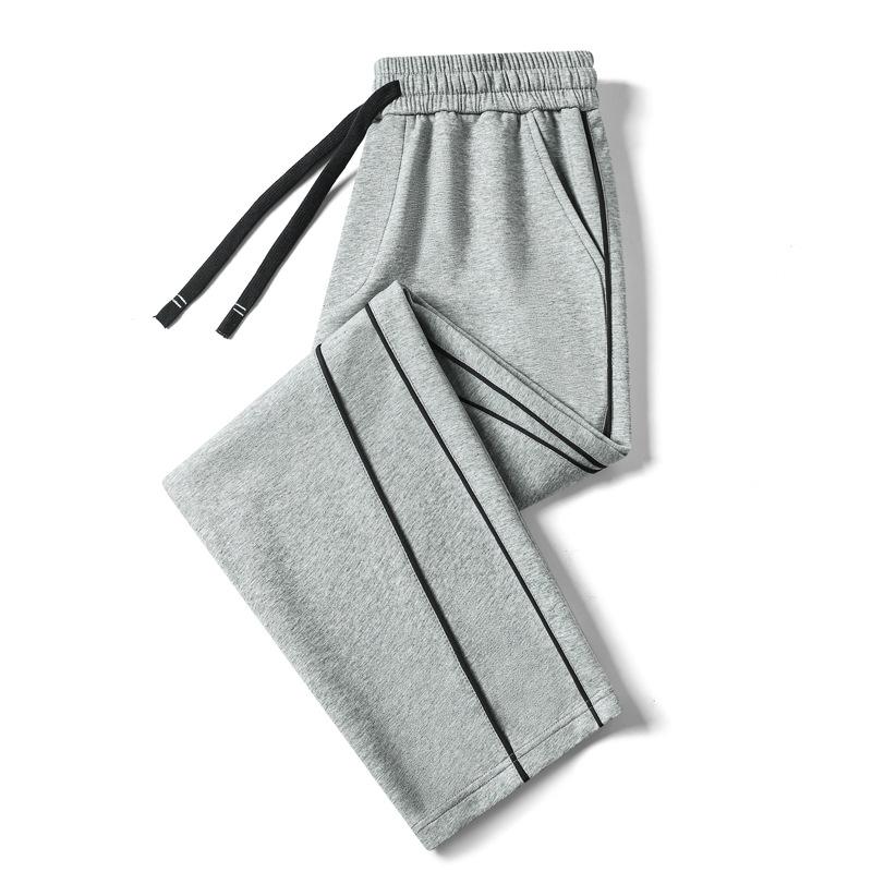 

Весенне-осенние новые повседневные брюки для мальчиков, свободные длинные брюки, брюки с широкими штанинами, универсальные спортивные брюки в стиле хай-стрит для мужчин M