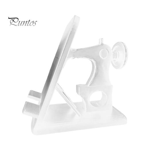 Desktop Phone Stand for Video Tutorials Sewing Machine Stand, Creative Desk Holder Cell Tablet, Sturdy PLA Crafters Hands Free Mount Room Crafting And