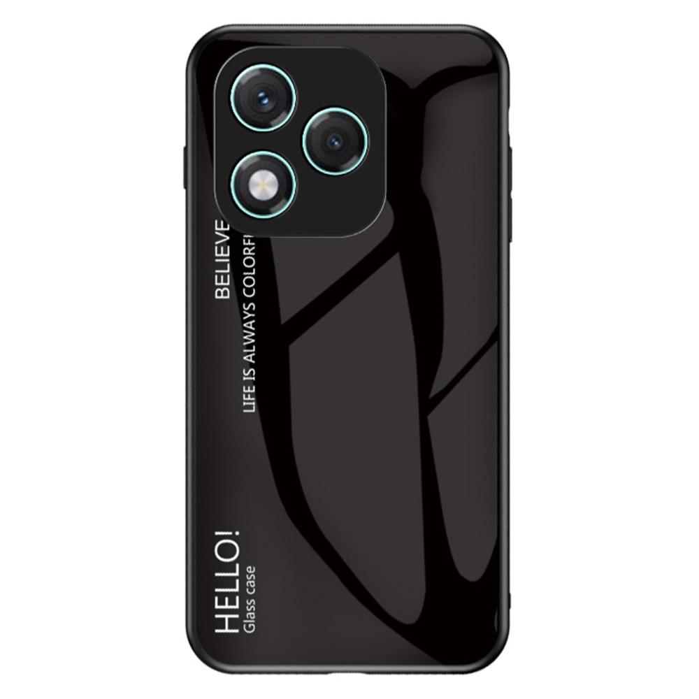 

Чехол для Honor 400 Lite 5G Защита от царапин Закаленное стекло+ПК+ТПУ Чехол для телефона Black