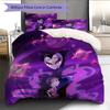 Helluva Boss  Pattern Bedding Quilt Set  Home Decoration  Gift (1 * Duvet Cover + 2 * Pillowcase  Without Core)