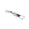 100 x Brass Barrel Swivel Fishing Pin Connector B Solid Rings w  Interlock Snap